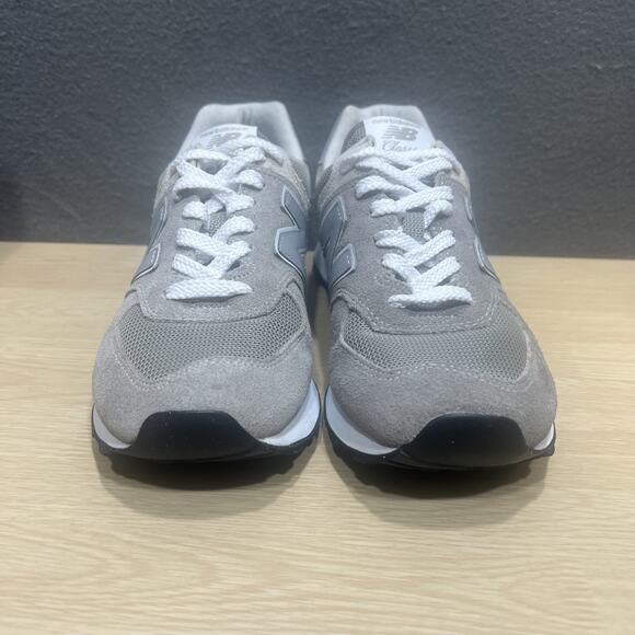New Balance 574 Core Classic Lifestyle Style Sneakers Gray Womens Size 8B - Picture 4 of 12
